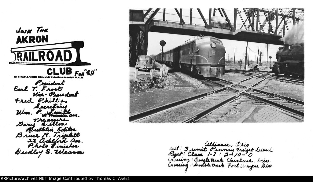 Akron Railroad Club, #1 of 3, c. 1949